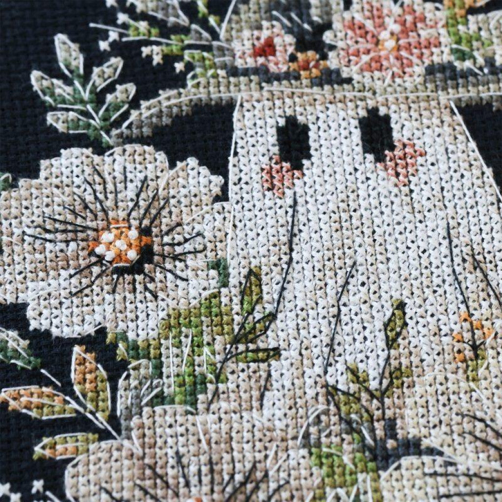 Counted Cross Stitch Kit "Little Ghost" DIY by Abris Art