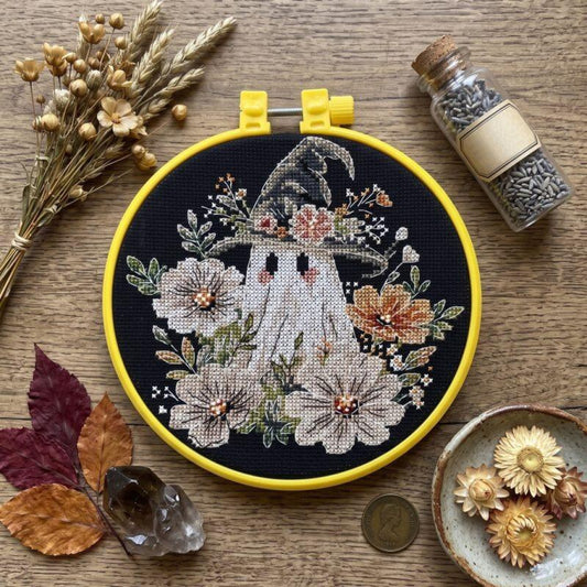Counted Cross Stitch Kit "Little Ghost" DIY by Abris Art