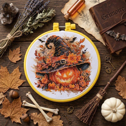 Counted Cross Stitch Kit "Autumn Mystery" DIY by Abris Art