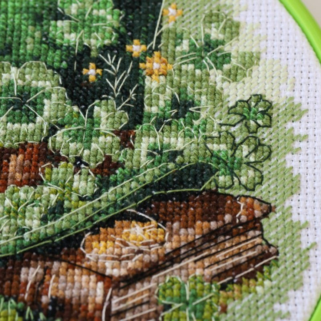Counted Cross Stitch Kit "Leprechaun's Hat" DIY by Abris Art