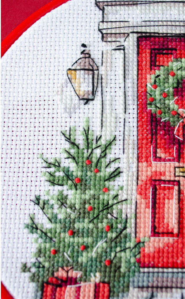 Counted Cross stitch kit "Christmas" DIY by Abris Art