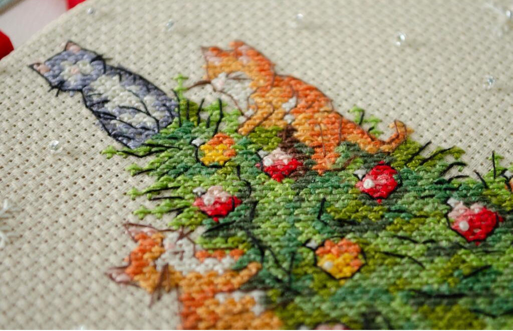 Counted Cross stitch kit "Christmas tree" DIY by Abris Art