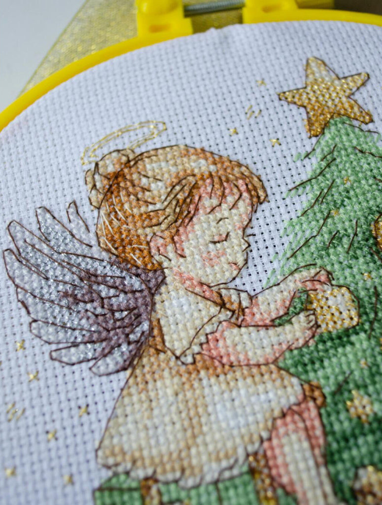 Counted Cross stitch kit "Christmas eve" DIY by Abris Art