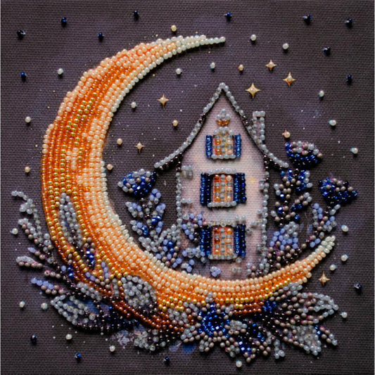 Kit de broderie de perles Magie du ciel nocturne DIY Abris Art