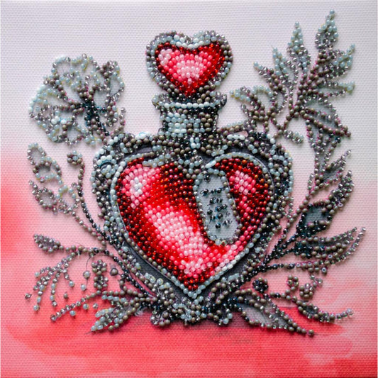 Bead Embroidery Kit Love potion DIY Abris Art