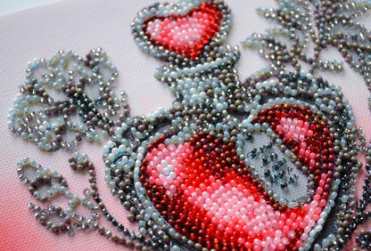 Bead Embroidery Kit Love potion DIY Abris Art