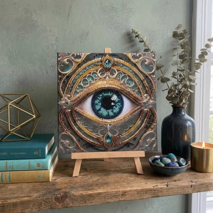 Bead Embroidery Kit Alchemy of the Gaze DIY by Abris Art
