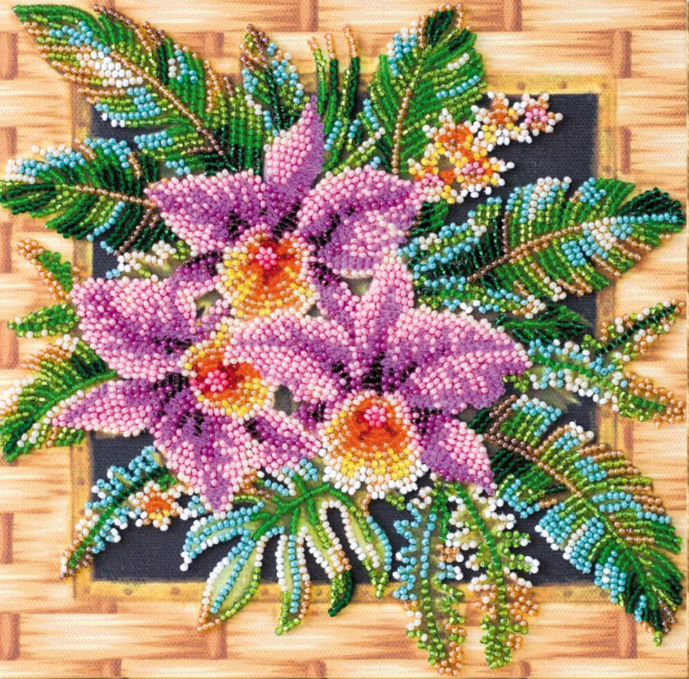 Perlenstickerei-Set „Tropical“ zum Selbermachen