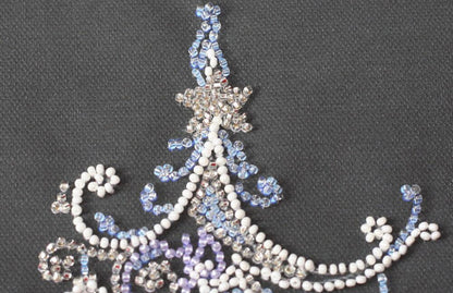 Bead Embroidery Kit Christmas tree DIY Abris Art