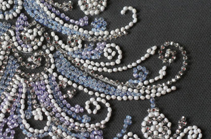 Bead Embroidery Kit Christmas tree DIY Abris Art