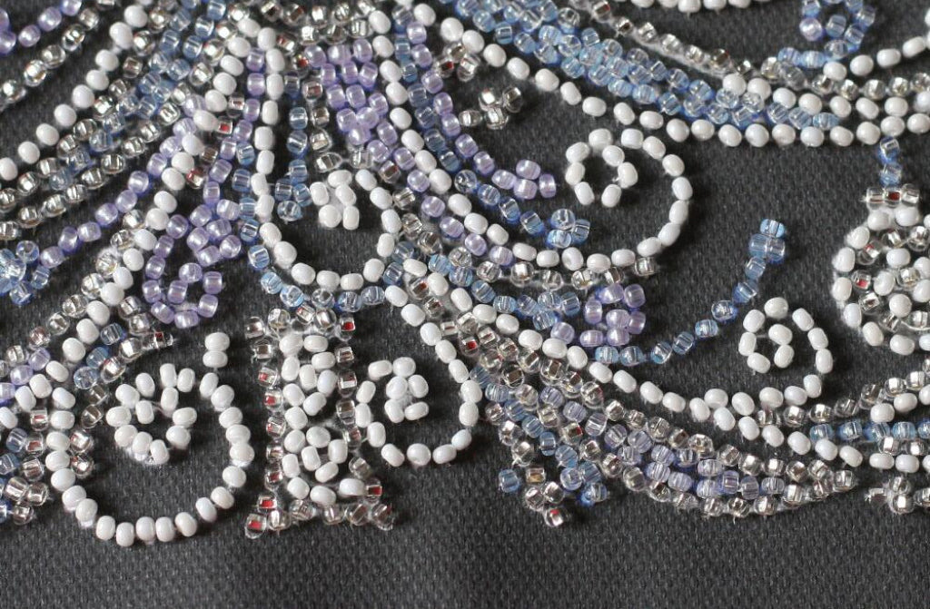 Perlenstickerei-Set Weihnachtsbaum DIY