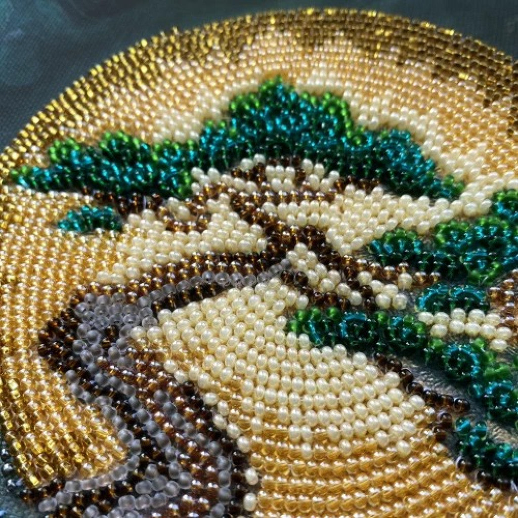 Perlenstickerei-Set Baum des Glücks DIY Abris Art