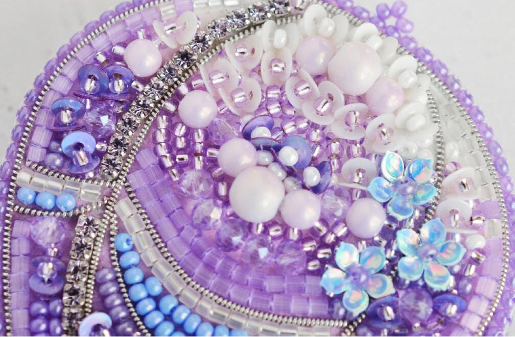 DIY Schmuckherstellung Perlenset Ballon Brosche Perlenstickerei Pin Nadelspitze 