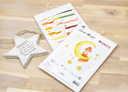 Counted Cross stitch kit Fox DIY Luca-S
