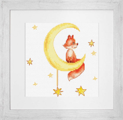 Counted Cross stitch kit Fox DIY Luca-S