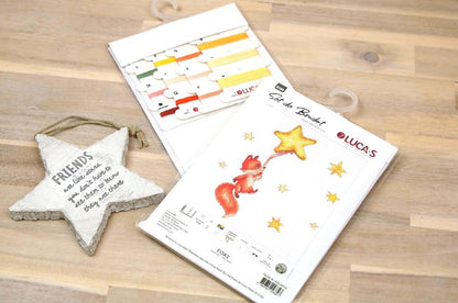 Counted Cross stitch kit Fox DIY Luca-S