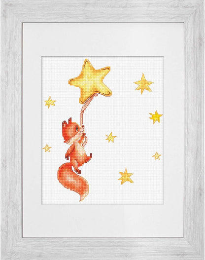 Counted Cross stitch kit Fox DIY Luca-S