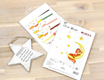 Counted Cross stitch kit Fox DIY Luca-S