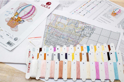 Counted Cross stitch kit Have a nice trip DIY Luca-S