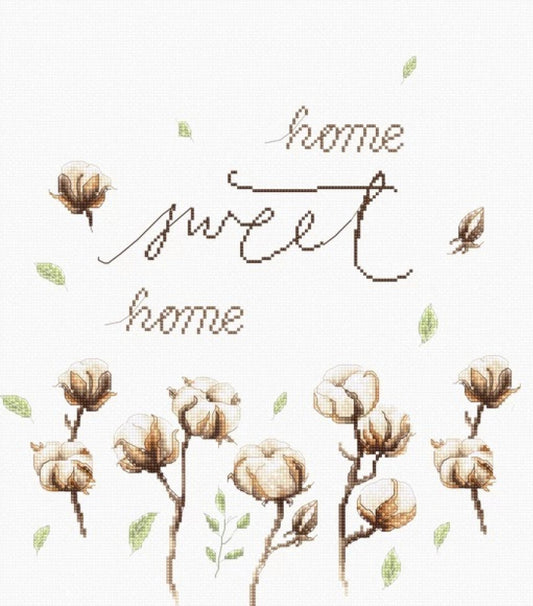 Counted Cross stitch kit Cotton DIY Luca-S