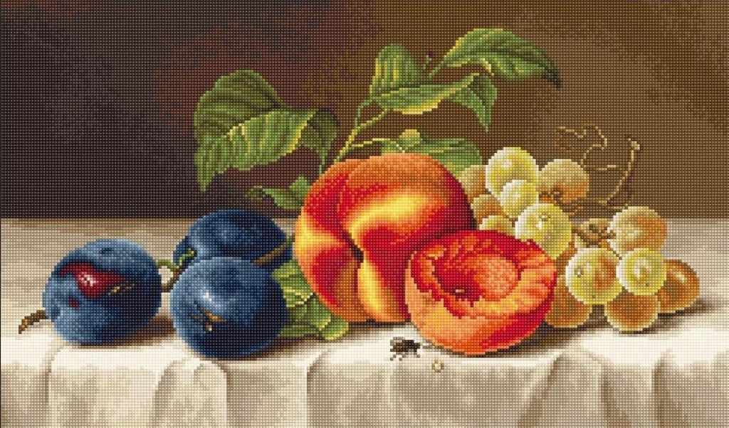Counted Cross Stitch Kit Still life DIY Luca-S