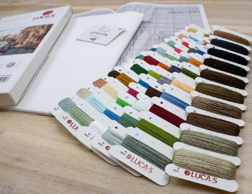 Counted Cross Stitch Kit Venice DIY Luca-S