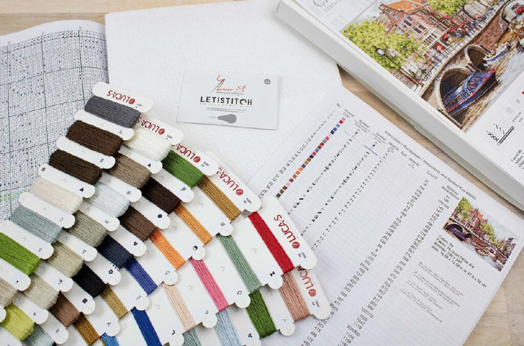 Counted Cross Stitch Kit Amsterdam DIY Luca-S