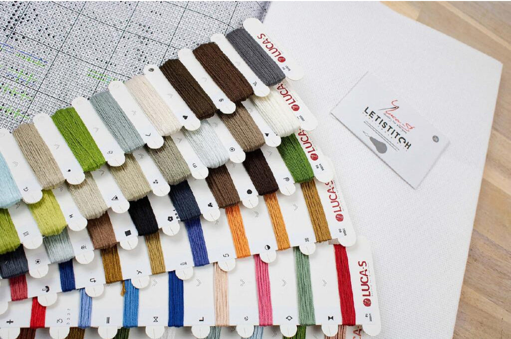 Counted Cross Stitch Kit Amsterdam DIY Luca-S