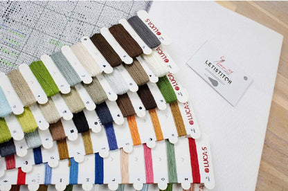 Counted Cross Stitch Kit Amsterdam DIY Luca-S