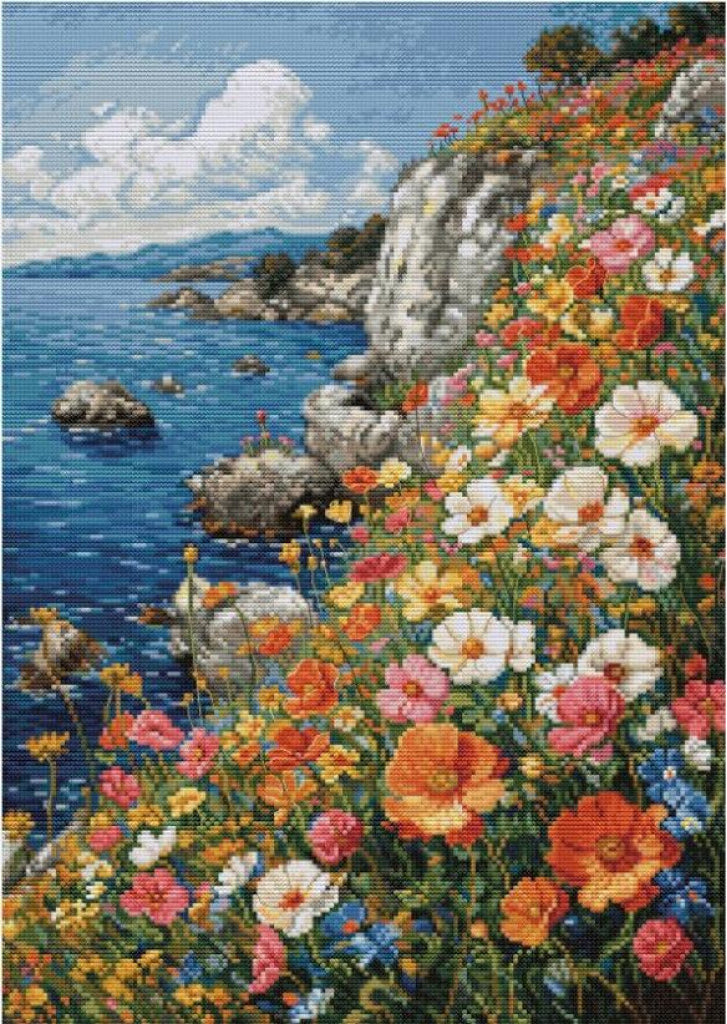 Counted Cross Stitch Kit Summer DIY Luca-S © Richard Macneil