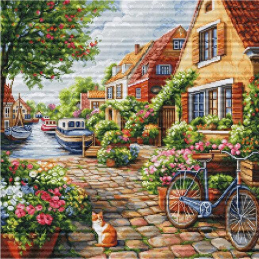 Counted Cross Stitch Kit Summer DIY Luca-S