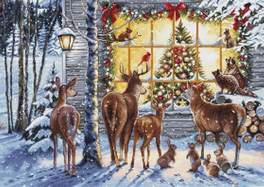 Counted Cross Stitch Kit Chrismas DIY ©Richard Macneil Luca-S