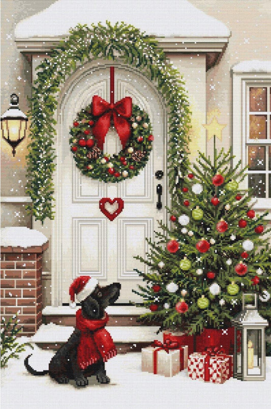 Counted Cross Stitch Kit Christmas DIY Luca-S