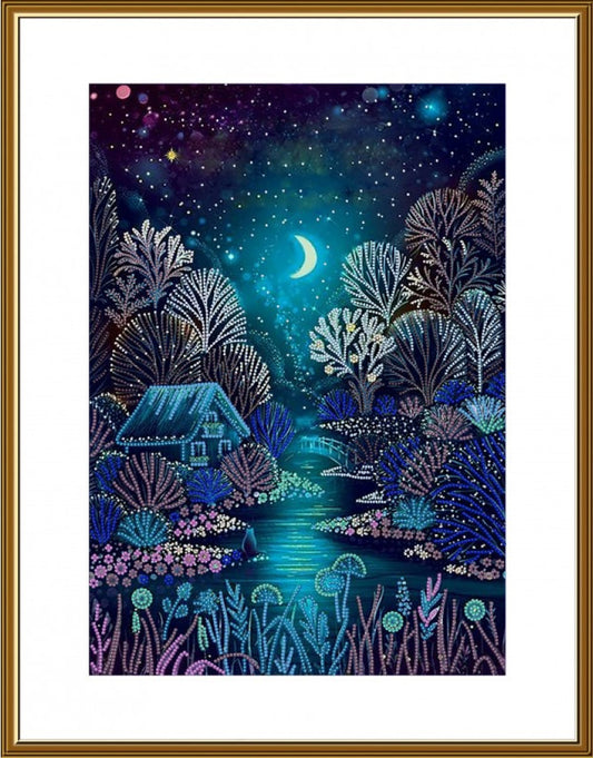 Kit de broderie de perles Starlight Night DIY