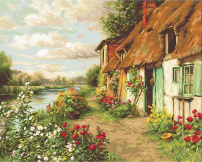 Gobelin kit Needlework Tapestry Kit "Landscape" DIY by Luca-S