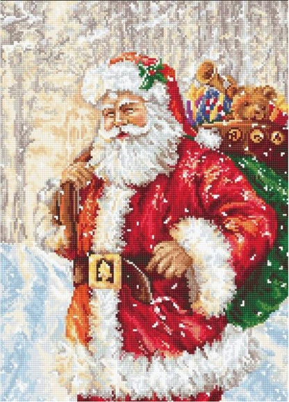 Gobelin kit Needlework Tapestry Kit "Santa" DIY by Luca-S