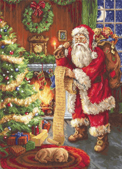 Gobelin kit Needlework Tapestry Kit "Santa" DIY by Luca-S