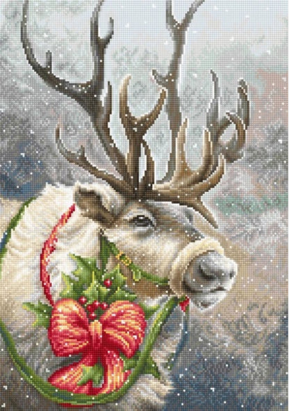 Gobelin kit Needlework Tapestry Kit "Christmas deer" DIY by Luca-S