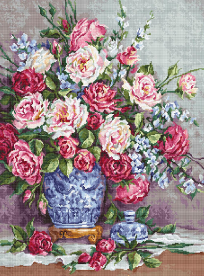 Gobelin kit Needlework Tapestry Kit "Roses Flowers" DIY by Luca-S