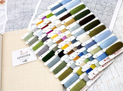 Gobelin kit Needlework Tapestry Kit Enchanted Cottage DIY Luca-S