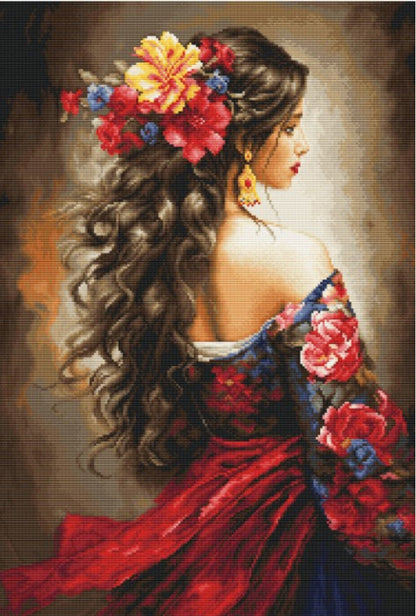 Gobelin kit Needlework Tapestry Kit Spaniard DIY Luca-S