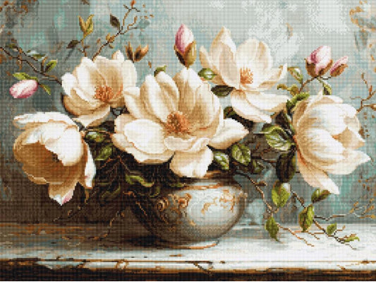 Gobelin kit Tapestry Mysterious magnolias DIY Luca-S