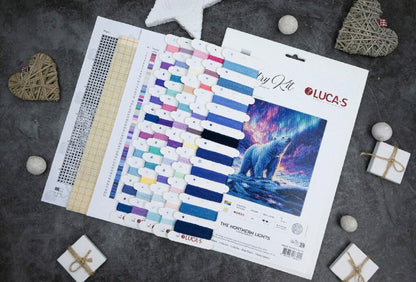 Gobelin kit Needlework Tapestry Kit Northern Lights DIY Luca-S
