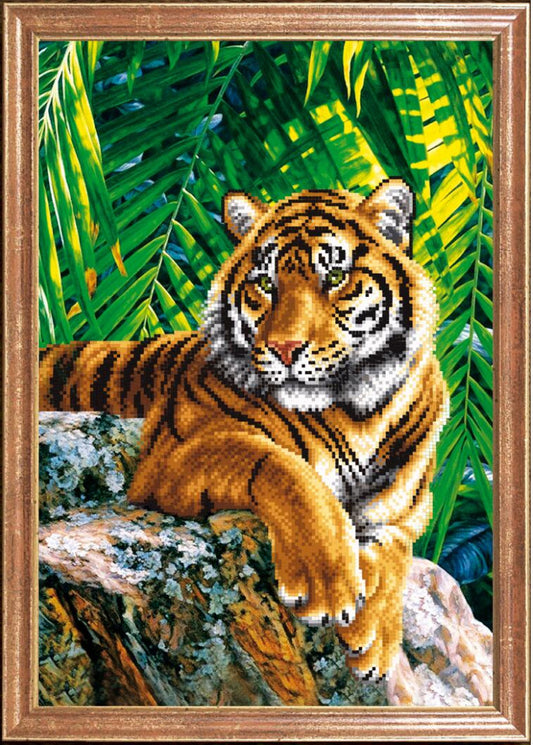 Kit de broderie de perles Tigre DIY