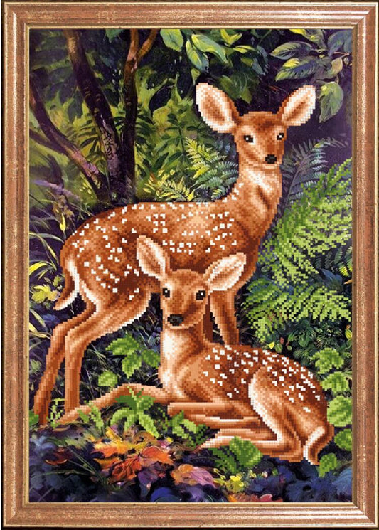 Kit de broderie de perles Cerf DIY