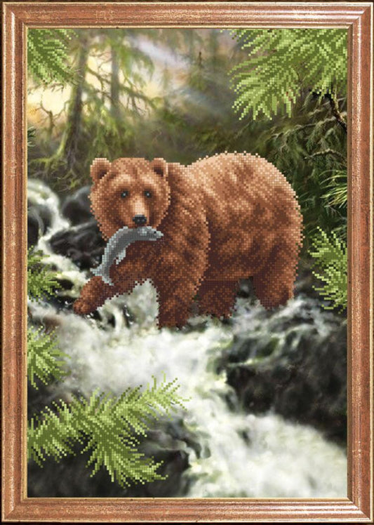 Kit de broderie de perles Ours DIY