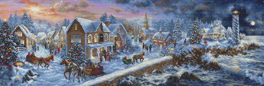 Counted Cross Stitch Kit Christmas DIY Letistitch