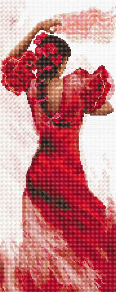 Counted Cross Stitch Kit Dance of Spain DIY Letistitch