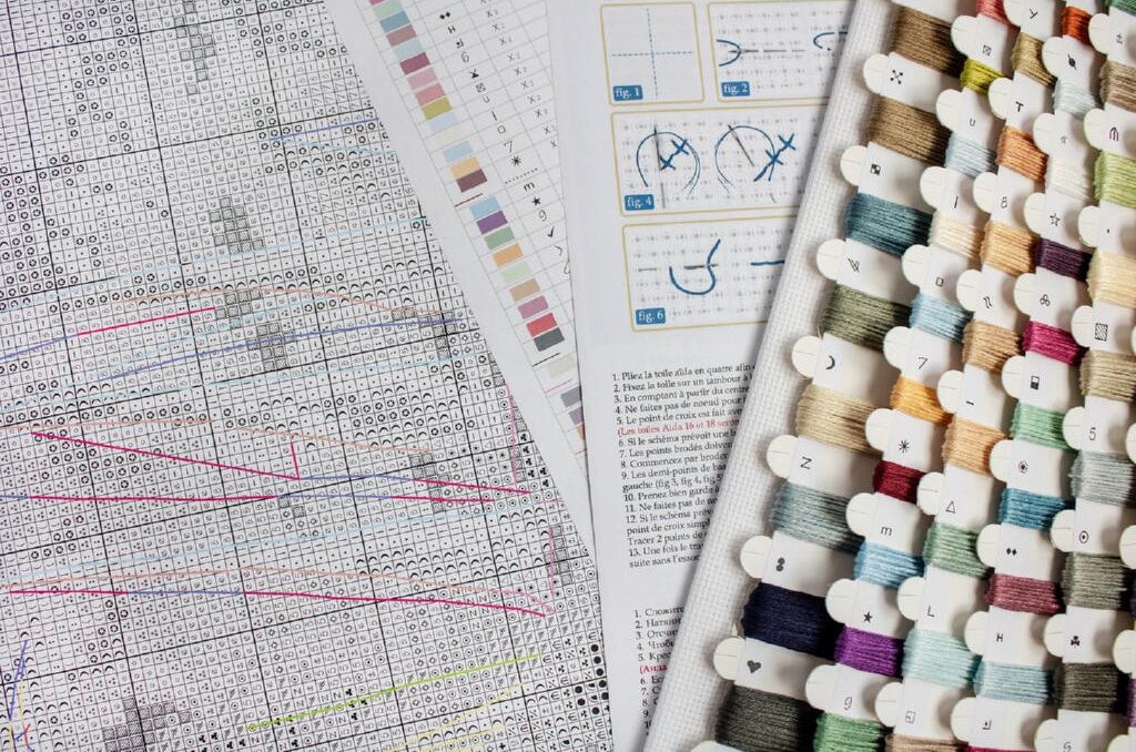 Counted Cross Stitch Kit Sunrise by the sea DIY Letistitch