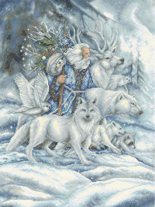 Counted Cross Stitch Kit Walk as one DIY Letistitch